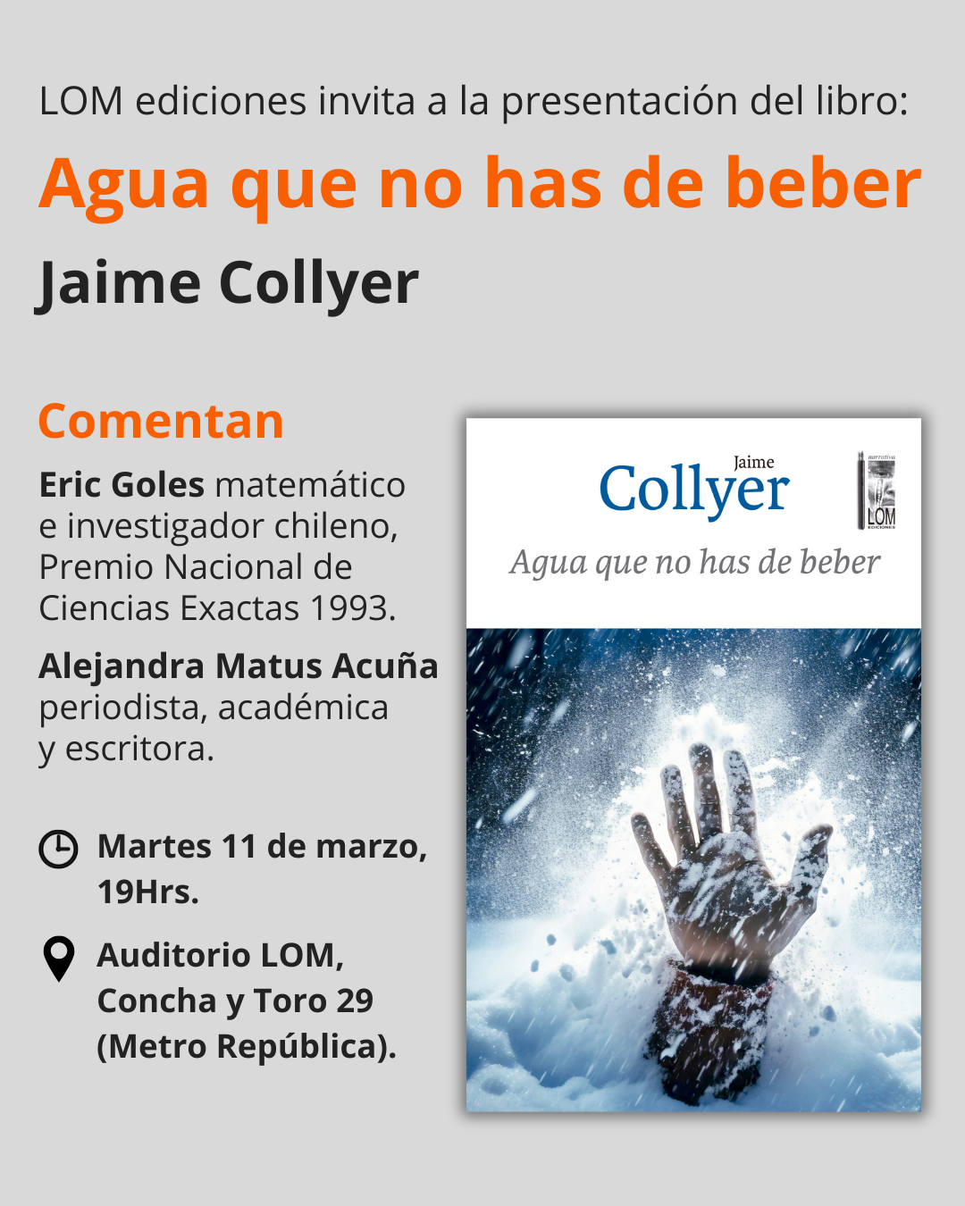 Presentación del libro 