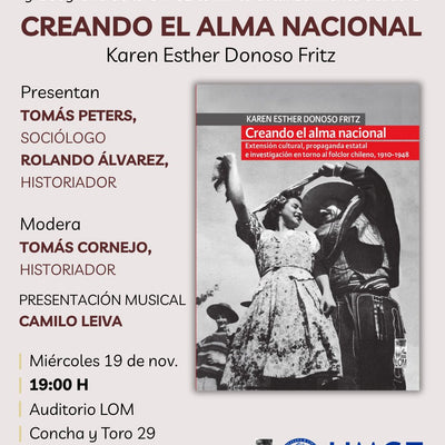 LOM ediciones te invita a conversar sobre el libro: 