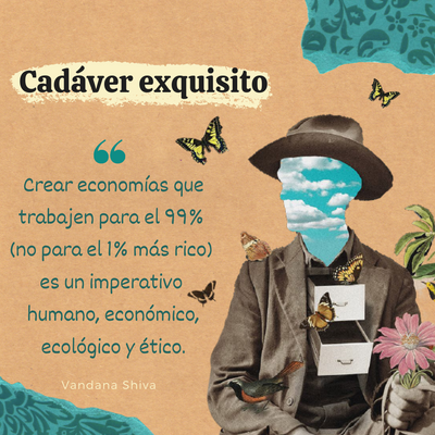 Cadáver exquisito por el Mes del Libro