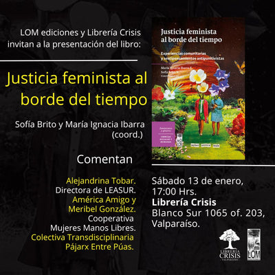 Presentación del libro: “Justicia feminista al borde del tiempo