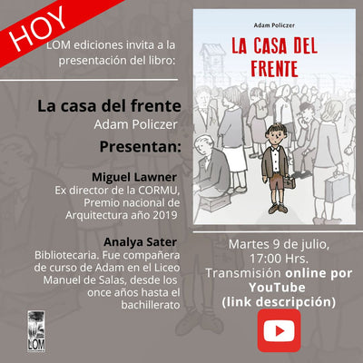 Lanzamiento La casa del frente de Adam Policzer