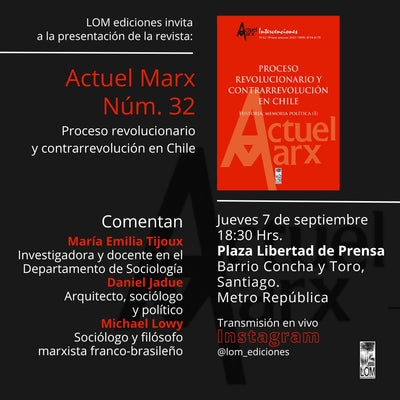 Lanzamiento de la revista Actuel Marx. Núm. 32