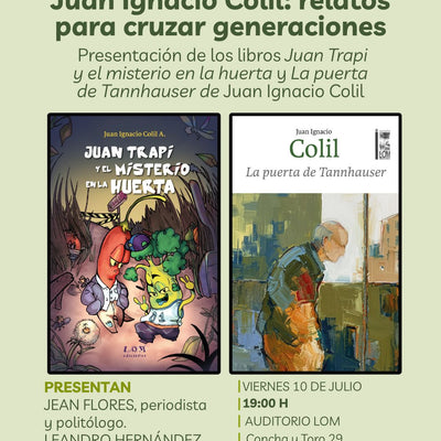 Lanzamiento de dos libros de Juan Ignacio Colil