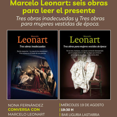 Marcelo Leonart: seis obras para leer el presente