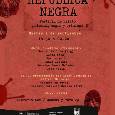 “República Negra” llega a la Librería LOM