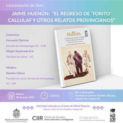 Lanzamiento de una de las novedades literarias de LOM Ediciones: 