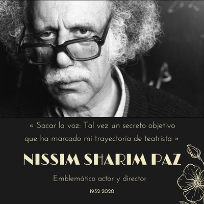 Fallece Nissim Sharim, un emblemático actor y director
