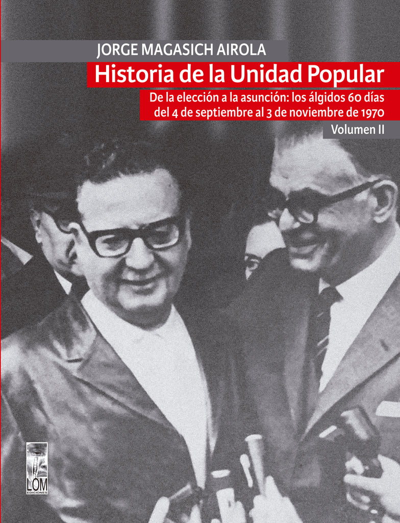 Cuatro tomos "Historia de la Unidad Popular"