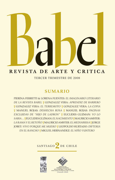 Babel N° 2. Revista de arte y crítica