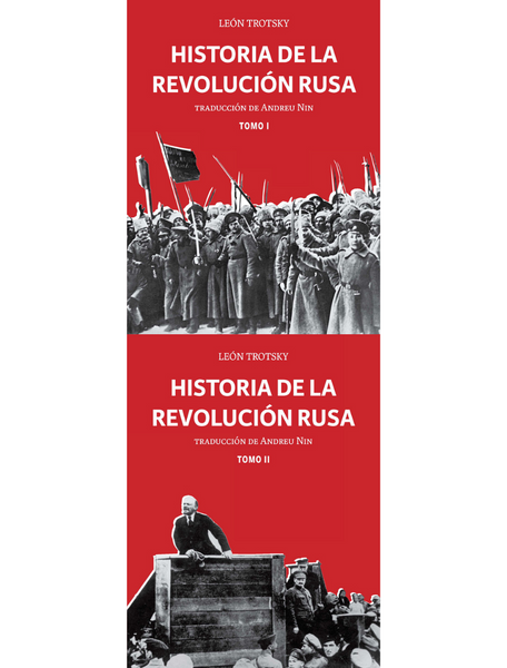 HISTORIA DE LA REVOLUCIÓN RUSA. TOMOS I Y II / PACK
