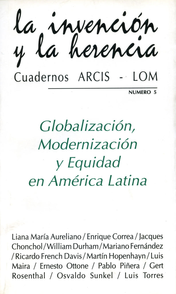 Globalización, modernización y equidad en América Latina